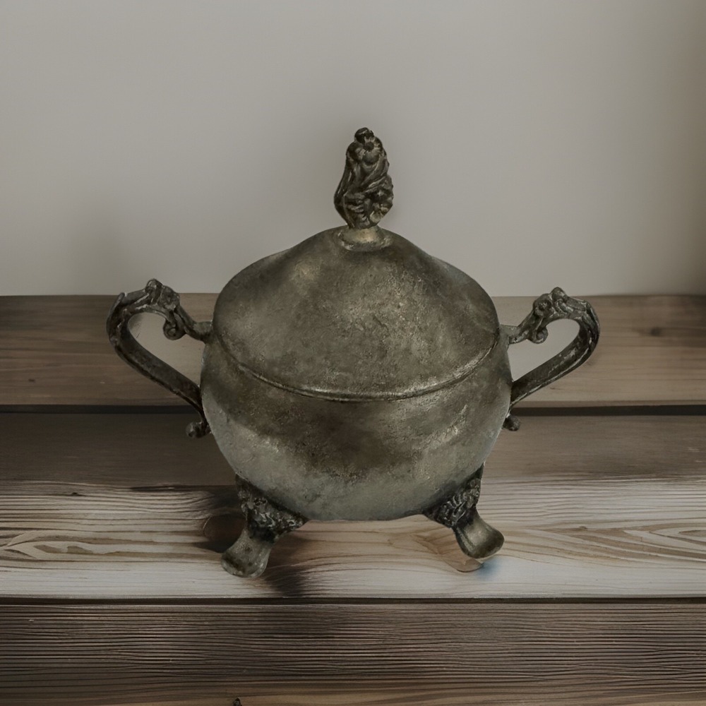 Vintage International Silver Company Sugar Bowl
